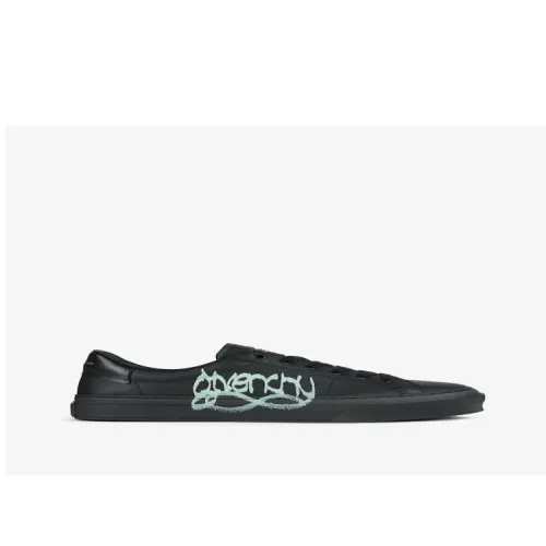 Givenchy City Skateboard Shoes Men Low-Top Black Blue