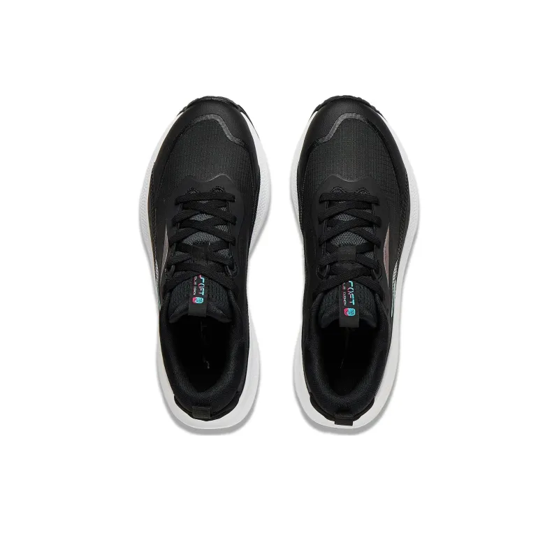 LiNing Soft Element Cushioning Breathable Low Top Casual Shoes Men's Black-3