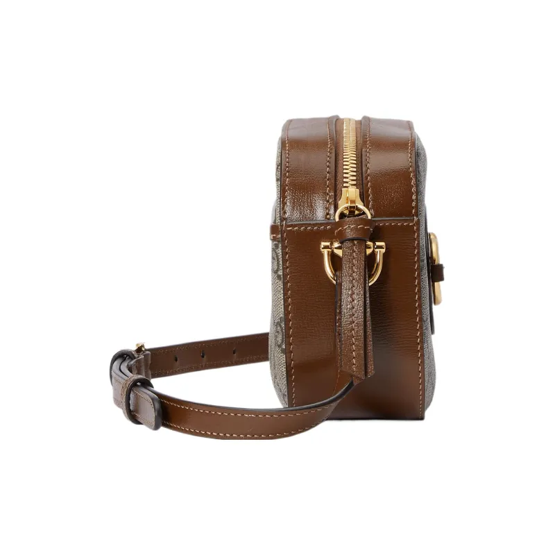 GUCCI Horsebit 1955 Canvas Crossbody Bag, Shoulder Bag Women's-2