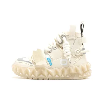 OETZI Ice Mountain Series 1 Warm High Top Skateboard Shoes Unisex Beige