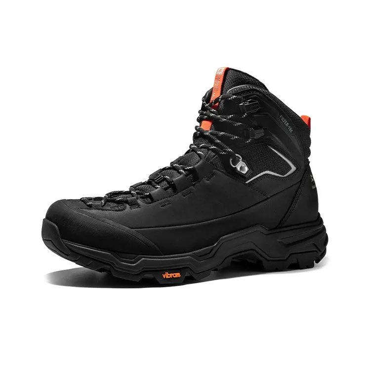 KAILAS N53 2 FLT Collection Slip Resistant Water Resistant Mid Top Outdoor Snowy Hiking Shoes Women's Ink Black-1