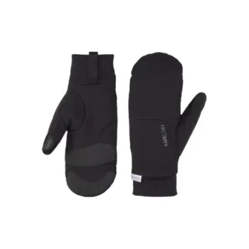 Arcteryx Polyester Gloves Unisex Black