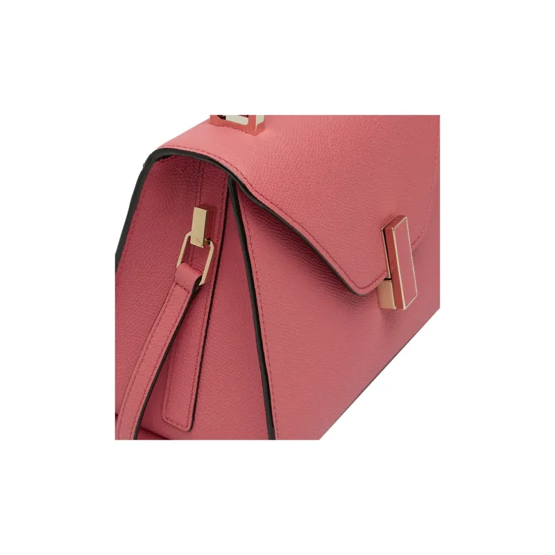 Valextra Iside Calfskin Shoulder Bag, Crossbody Bag, Handbag Mini Women's Rose Pink-4
