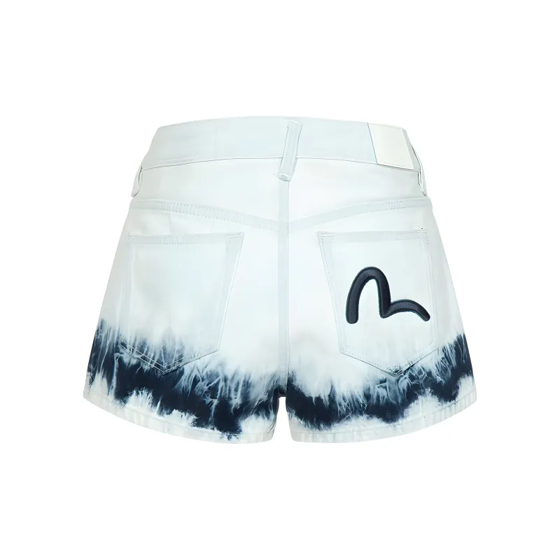EVISU Denim Shorts Women's Denim Blue-1