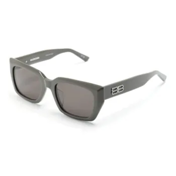 Balenciaga Eyewear Logo-lettering Square-frame Sunglasses