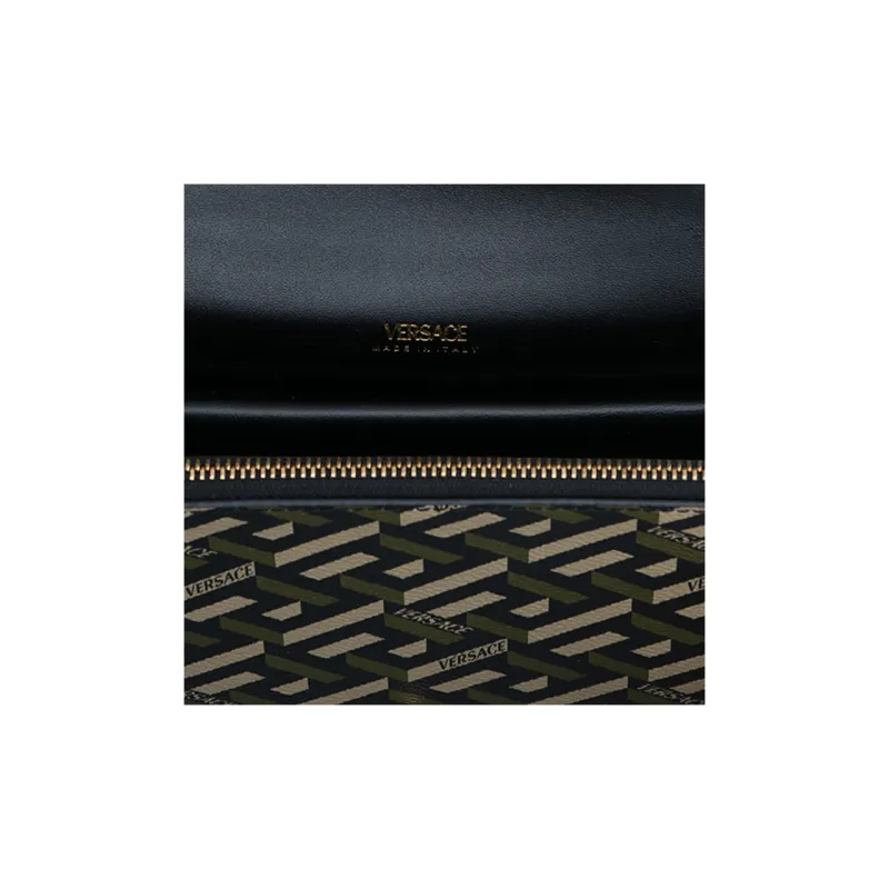 VERSACE Virtus Leather Shoulder Bag Crossbody Bag Regular Women's Multicolor-4