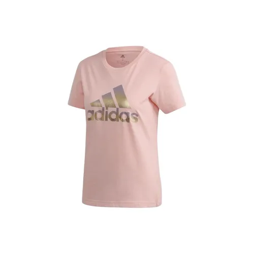 Adidas T-Shirts Women's Pink