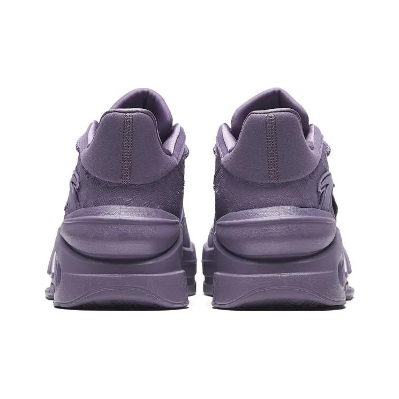 Anta Dominant 4.0 Shock Absorbers Mid Top Running Shoes Men's Purple-3