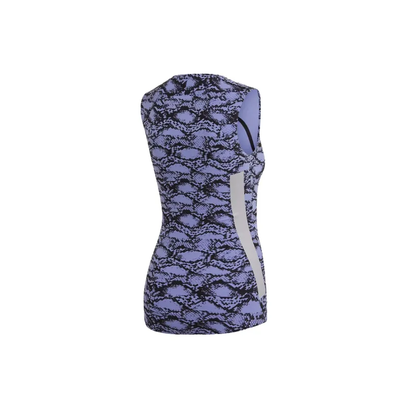 Adidas Sleeveless Sports Shirts Women's Light Purple-1