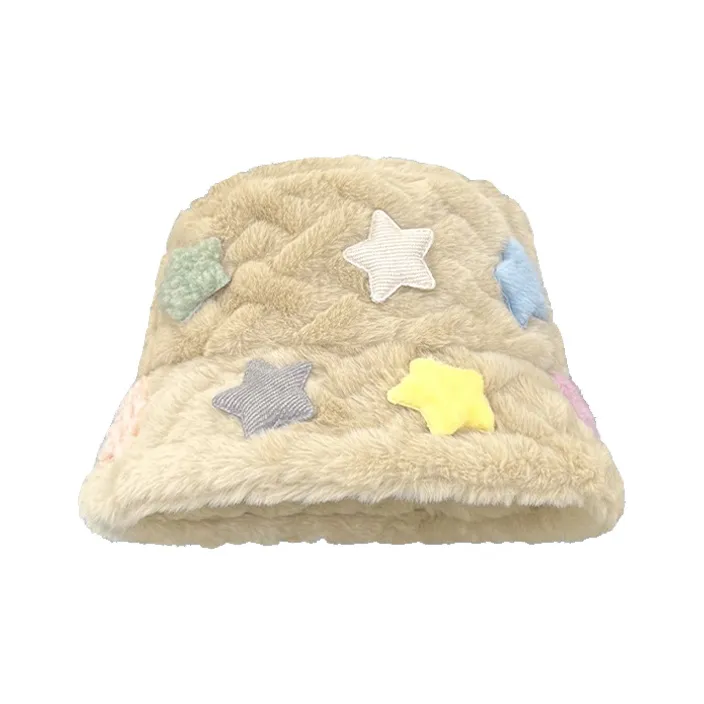 BAIJUAN Polyester Bucket Hats Women's-3