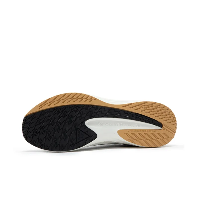 361° Rain Block 6.0 Cushioned Anti-Slip Wear-Resistant And Water-Resistant Low-Top Running Shoes Men's Black White-4