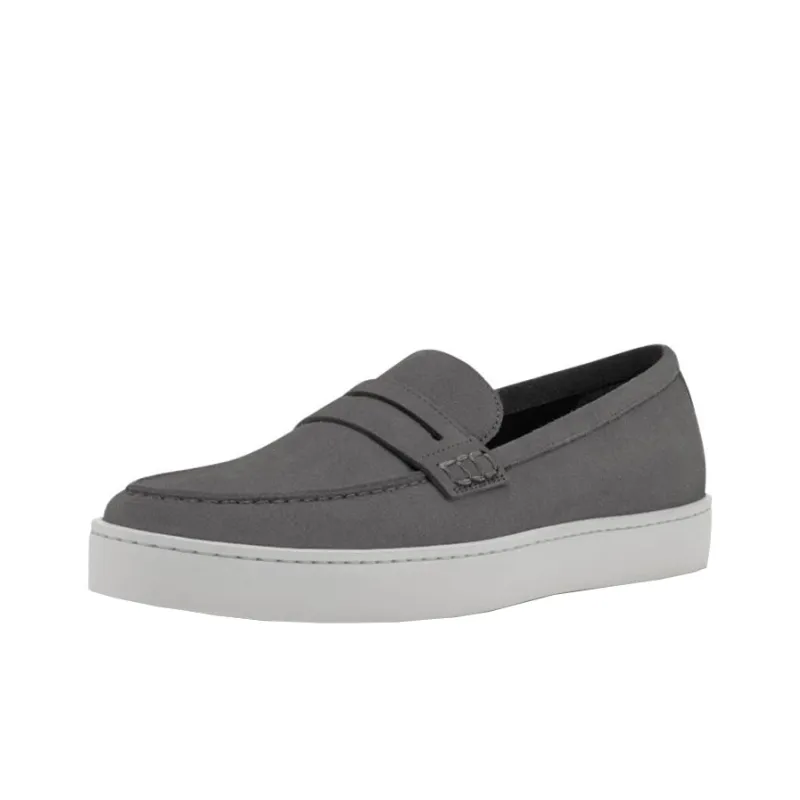 MANOLO BLAHNIK Ellis Loafers Men's Gray White-2