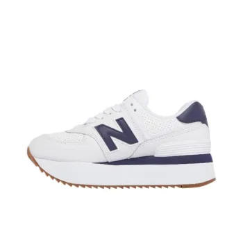New Balance 574+ 'White/Violet' Sneakers