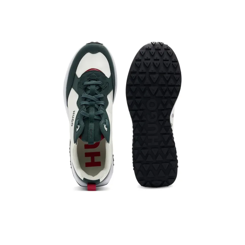 HUGO BOSS Wear Resistant Low Top Casual Shoes Men's White-4