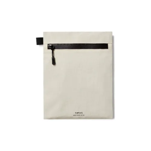 TUPLUS Nylon Storage Bag Unisex Oatmeal White
