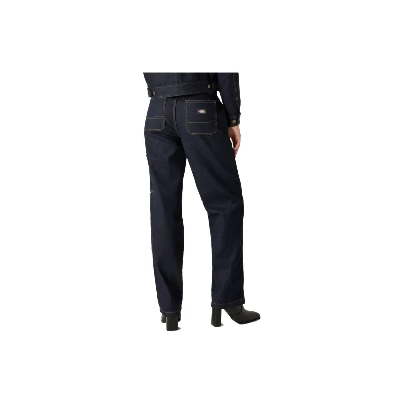 Dickies Jeans Women's Navy Blue-1