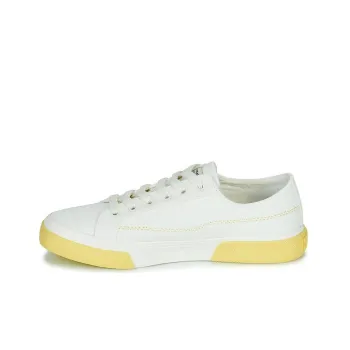 Levi's Wear resistant And Lightweight Low Top Skateboard Shoes Women's Beige