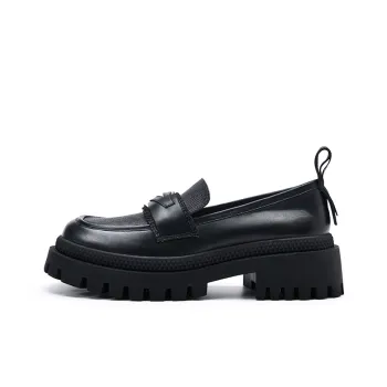 R'AZZURRO Loafers 6cm Women's Black
