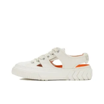Both Low Top Skateboard Shoes Unisex White