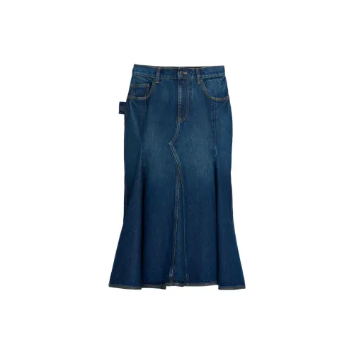 MARC JACOBS Paneled Denim Skirt