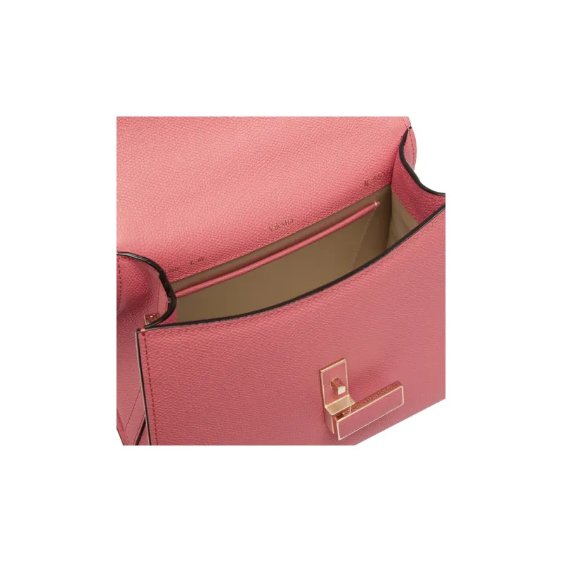 Valextra Iside Calfskin Shoulder Bag, Crossbody Bag, Handbag Mini Women's Rose Pink-2