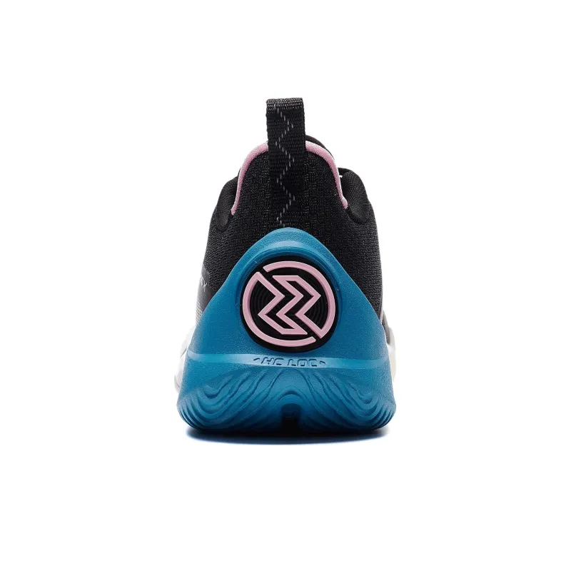 LiNing Speed 10 Cushioning, Slip Resistant, Abrasion Resistant, Breathable Low Top Basketball Shoes Men's Black-5