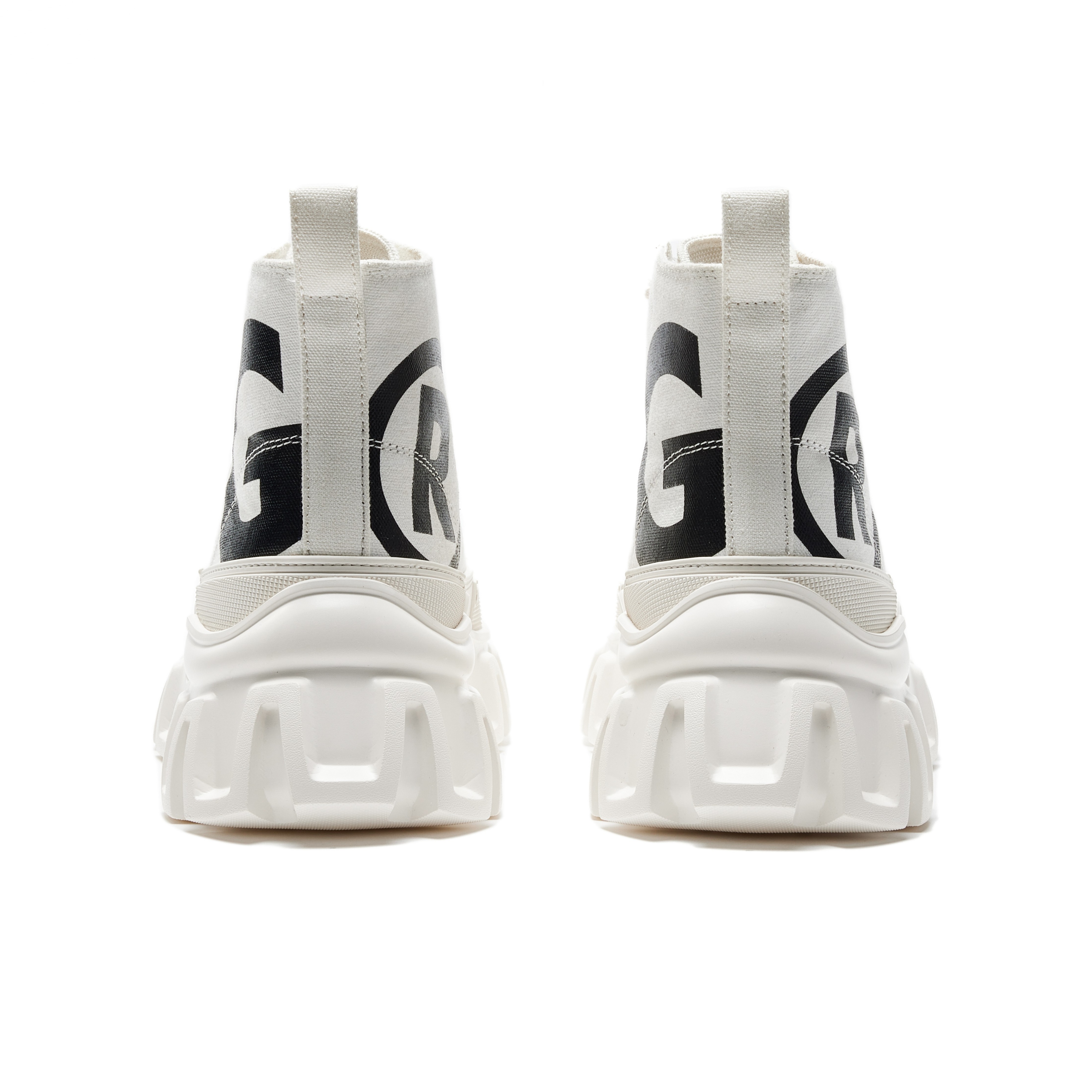 OGR Lull Collection 2.0 High Top Canvas Shoes Unisex White