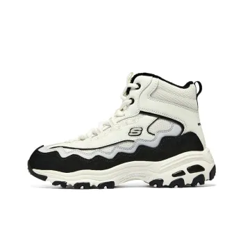 Skechers D'Lites New Lane Sneaker 'White Black Grey' Women's