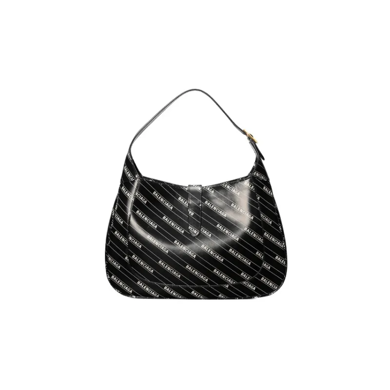 GUCCI Jackie 1961 Leather Crescent Shoulder Bag Shoulder Bag Women's Black-1