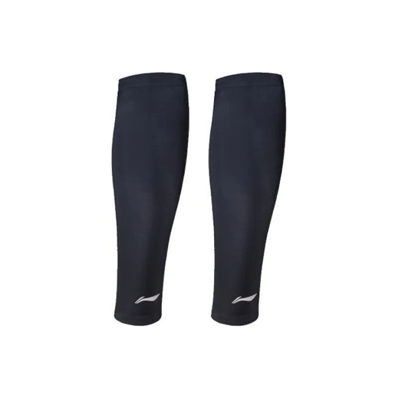 LiNing Running Leg Guards Breathable Protective Black-0