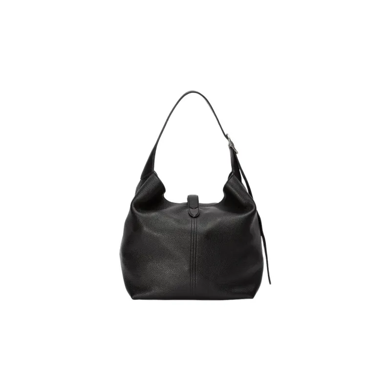 GUCCI Jackie 1961 Leather Half Moon HOBO Shoulder Bag Unisex Black-7