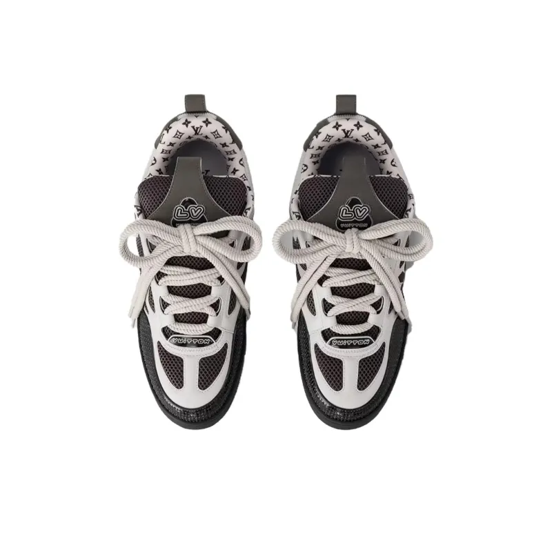 LOUIS VUITTON LV Skate Sneaker Grey White-2