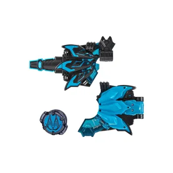 BANDAI Kamen Rider Arctic Fox Collection DX X Arctic Fox Upgraded Buckle Model Accessories