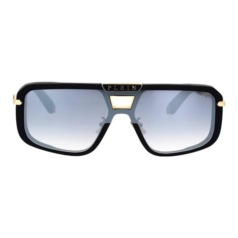 PHILIPP PLEIN Acetate Aviator Sunglasses Women's Black-1