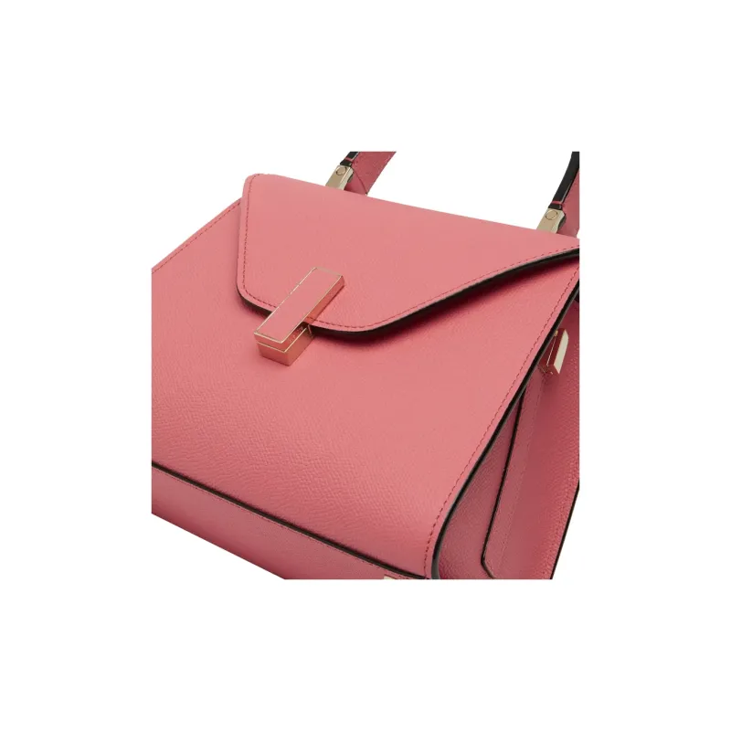 Valextra Iside Calfskin Shoulder Bag, Crossbody Bag, Handbag Mini Women's Rose Pink-3