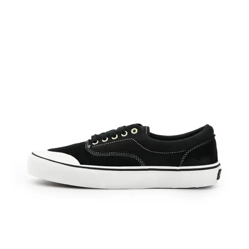 GOLUCK Skateboard Shoes Unisex Low-top Black