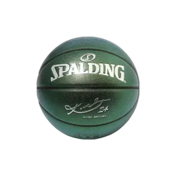 SPALDING Synthetic Leather Basketball Green Size 7 Ball Training