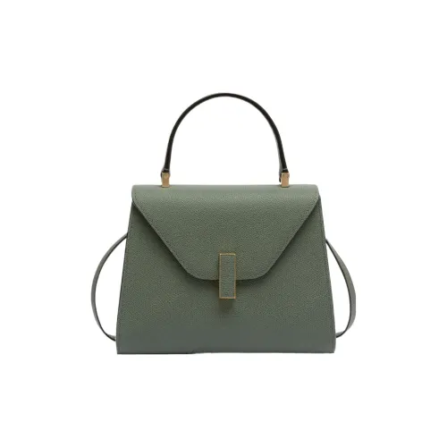 Valextra Iside Calfskin Shoulder Bag Crossbody Bag Handbag Mini Women's Musk Green