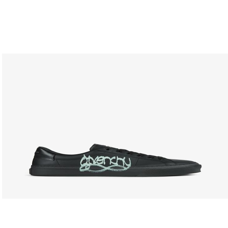 正規店買付【GIVENCHY】タウン スニーカー Givenchy City Skateboard Shoes Men Low-Top Black Blue