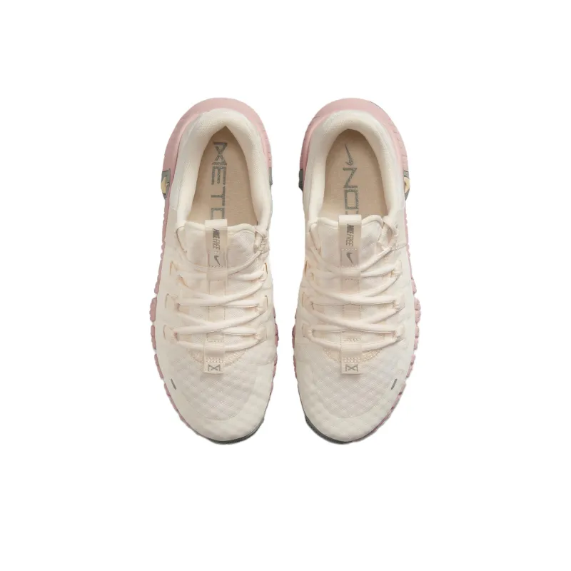Nike Free Metcon 5 Workout Shoes 'Pale Ivory Ice Peach' Women's-3