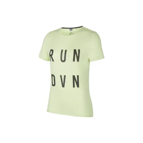 Nike T-Shirts Women's Light Green/Black