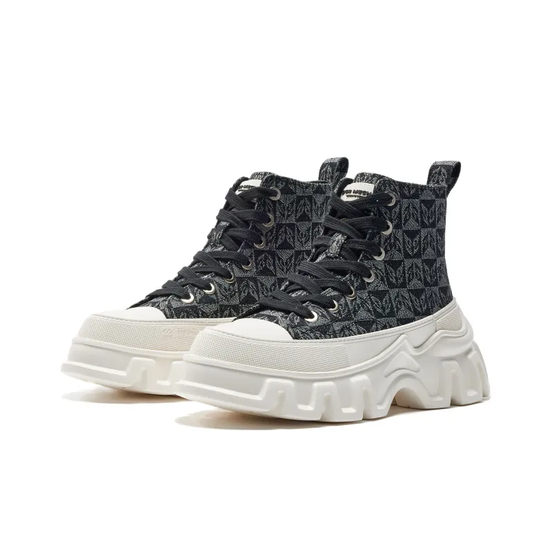 OGR Lull Collection 2.0 Canvas Shoes Unisex Monogram Black-2