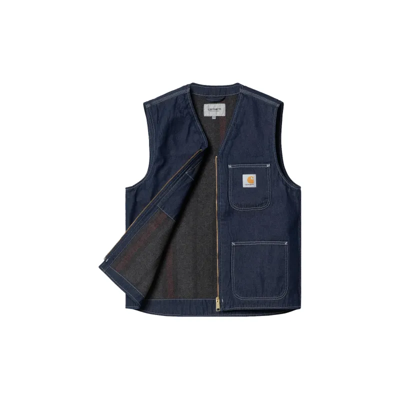 Carhartt WIP FW23 Tannin Series Vests Men Washed Blue-2