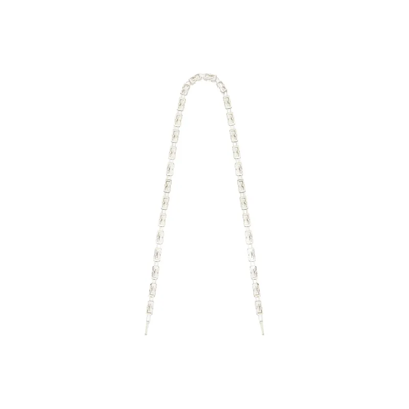 Givenchy Brass Bag Straps Women's Silver-1