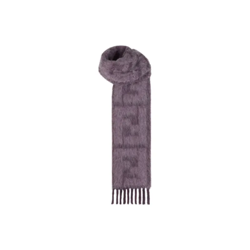FENDI Knit Scarves Women's Purple-1