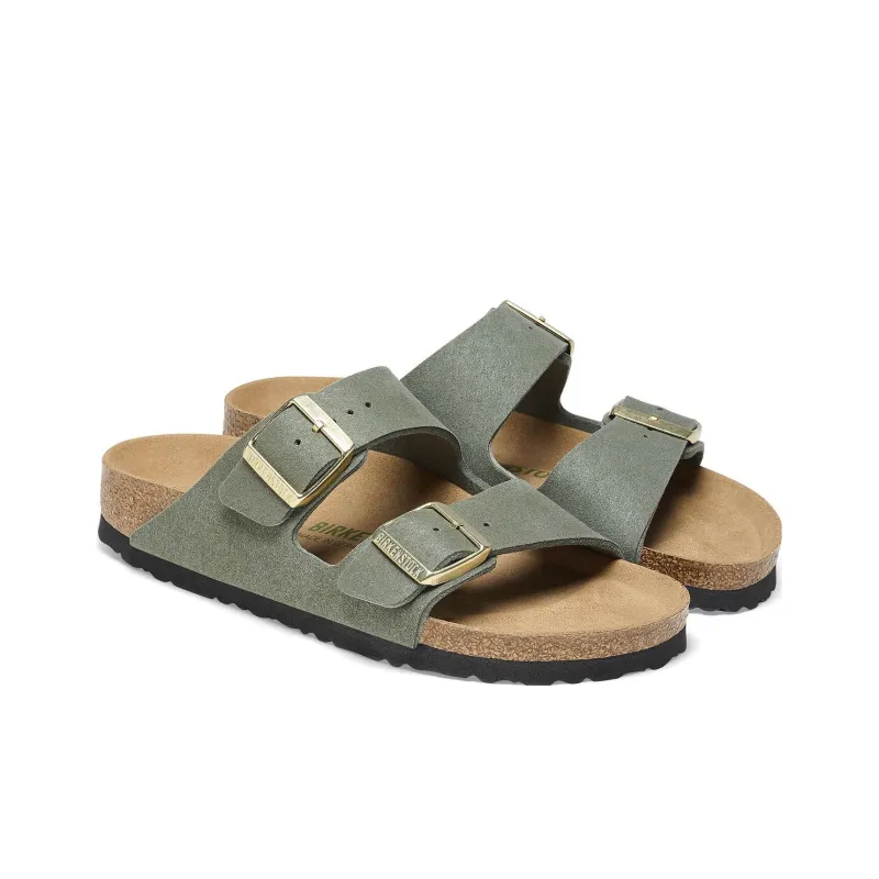 Birkenstock Slide Slippers Women's Light Green Narrow-2