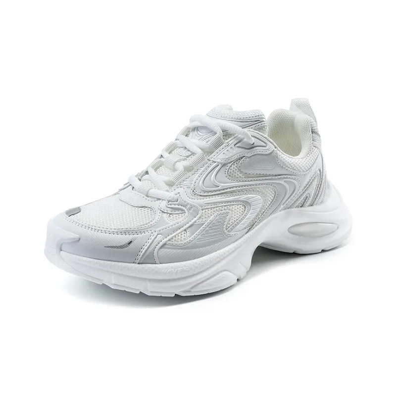 Satchi Low-Top Chunky Sneakers Women's White-1