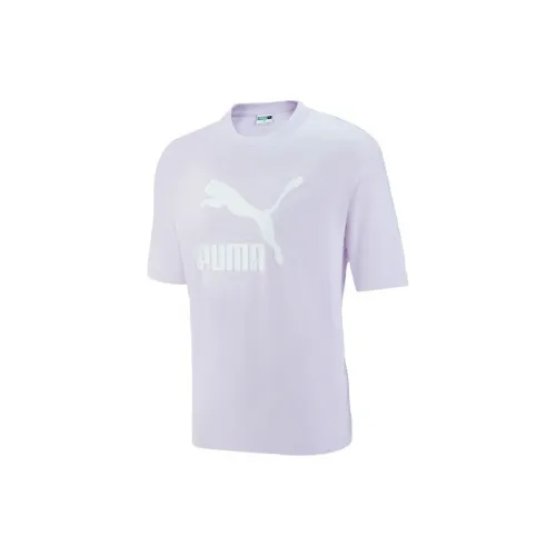 PUMA ESSENTIALS T-Shirts Unisex Light Purple