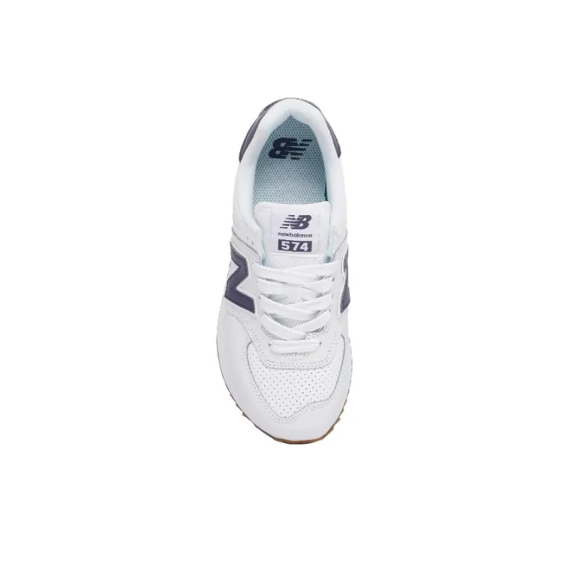 New Balance 574+ "White/Violet" Sneakers-2