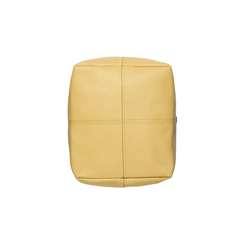 GUCCI Jackie 1961 Leather Half Moon HOBO Shoulder Bag Unisex Yellow-5